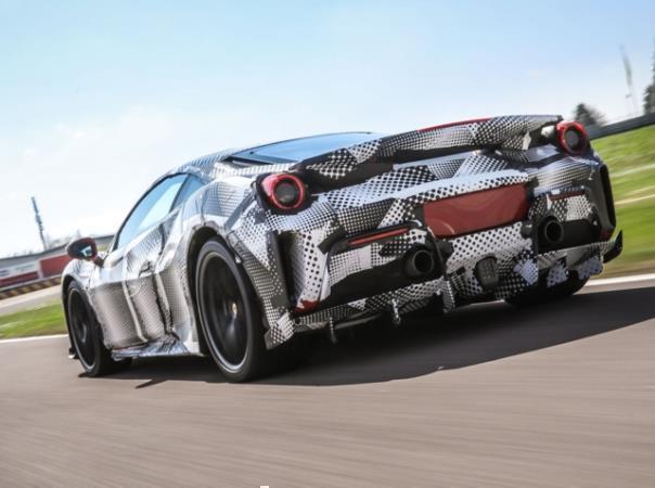 Ferrari 488 Pista (Vorserienfahrzeug).  Foto: Auto-Medienportal.Net/Ferrari